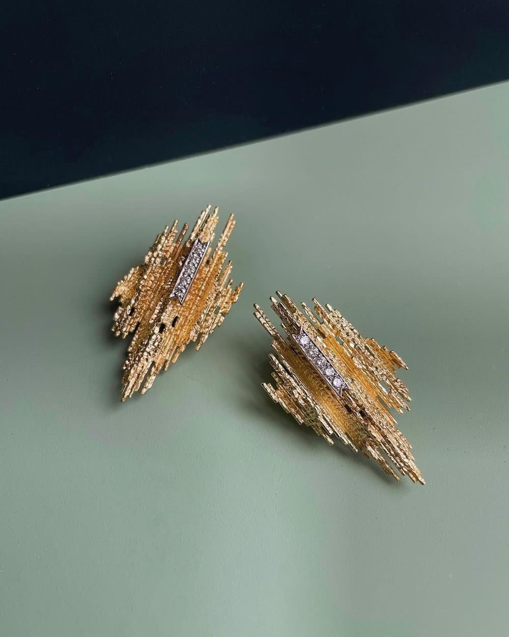 GRIMA, Textured Wire Earrings, 2022