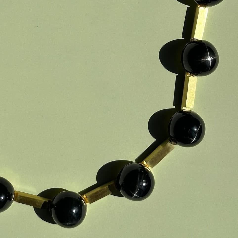 GRIMA, Star Diopside Necklace, 2023
