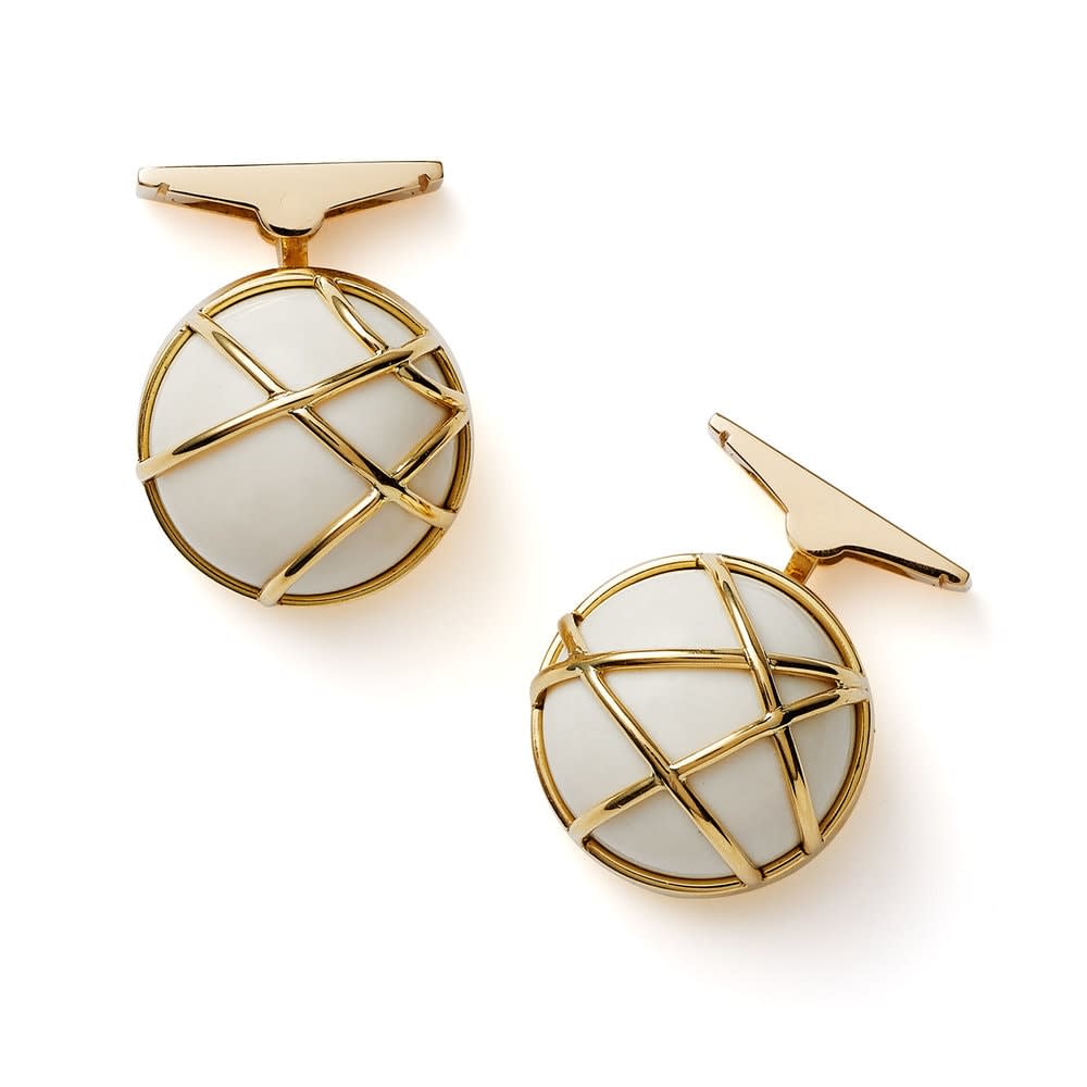 GRIMA, Mammoth Bone Cufflinks