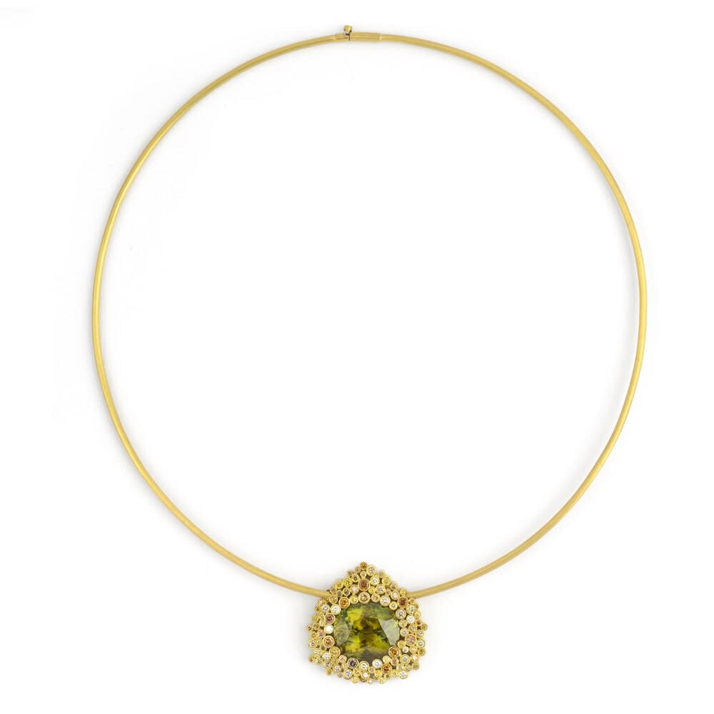 GRIMA, Sphene Necklace, 2020