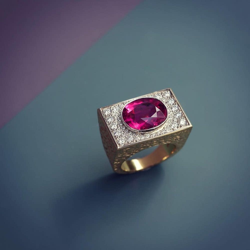 GRIMA, Tourmaline Ring, 2019