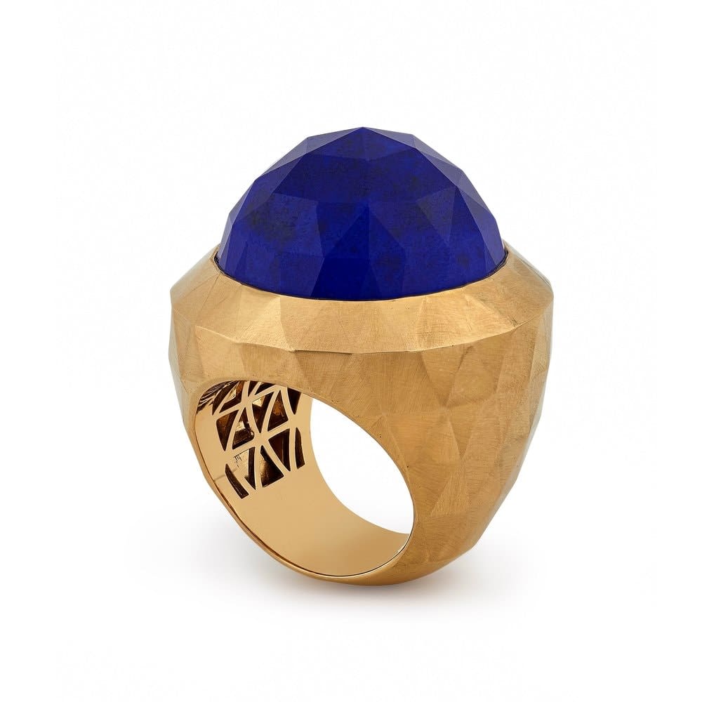 GRIMA, Lapis "Gherkin" Ring, 2017