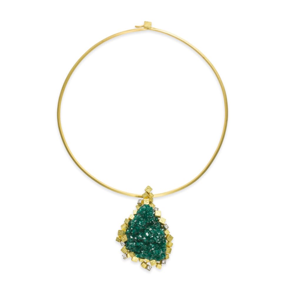 GRIMA, Dioptase Necklace, 2020