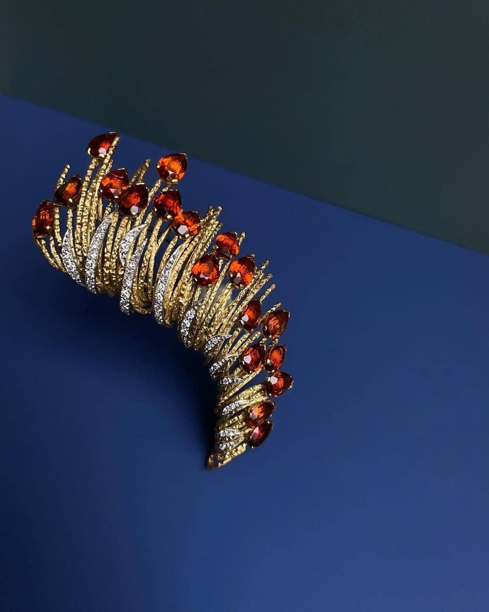 GRIMA, Citrine Brooch, 1965