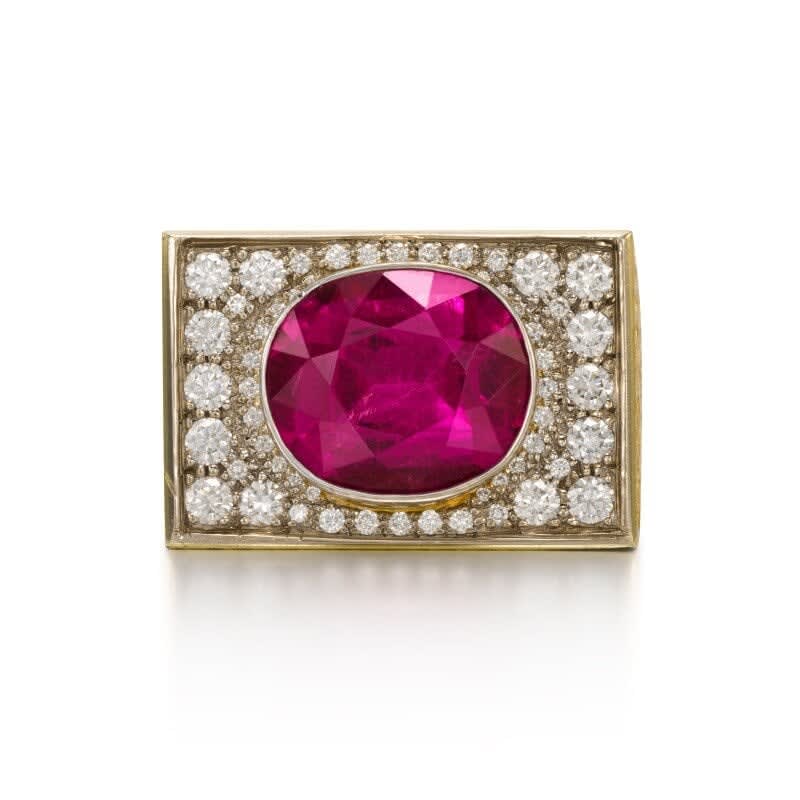 GRIMA, Tourmaline Ring, 2019