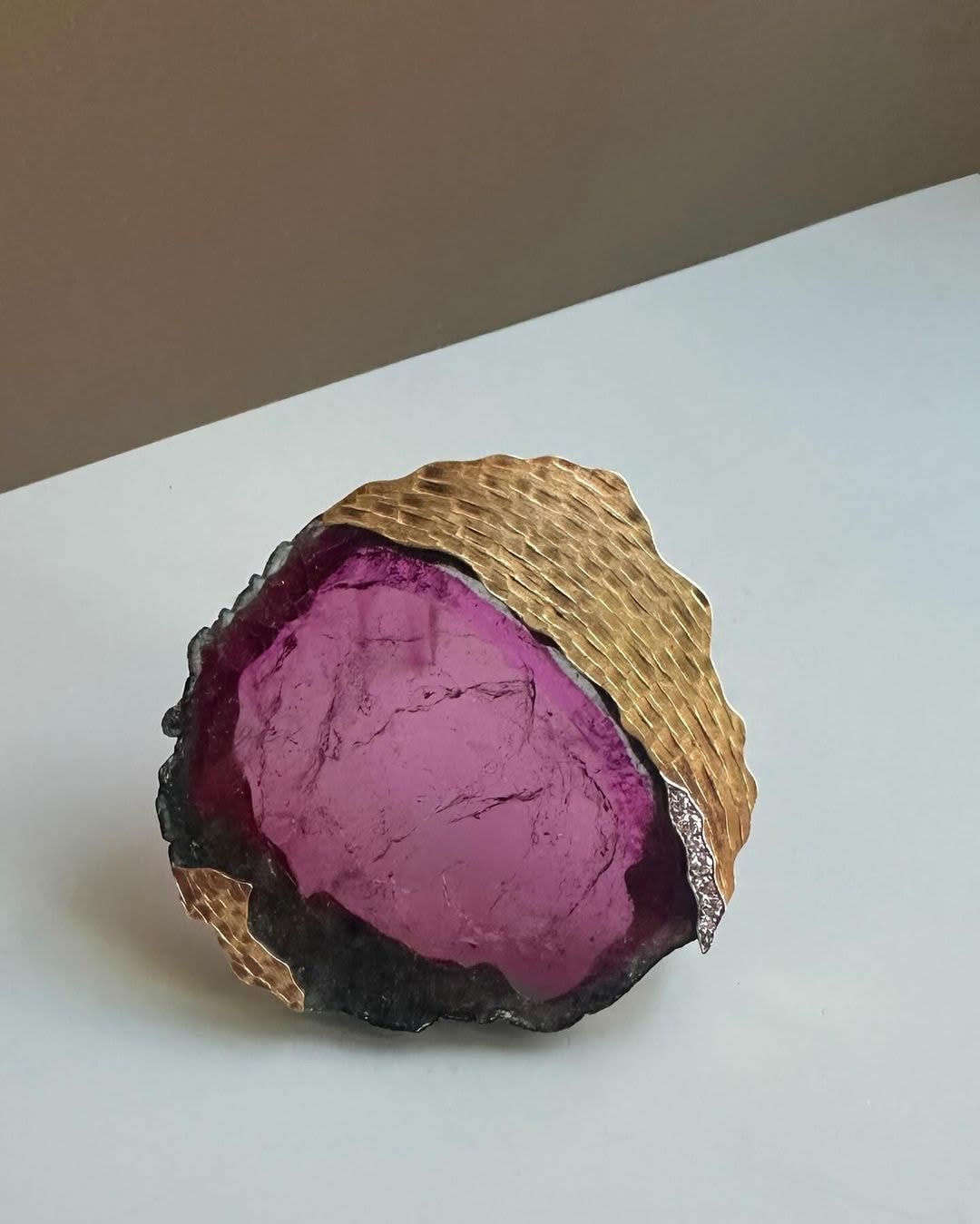 GRIMA, Tourmaline Brooch, 1971