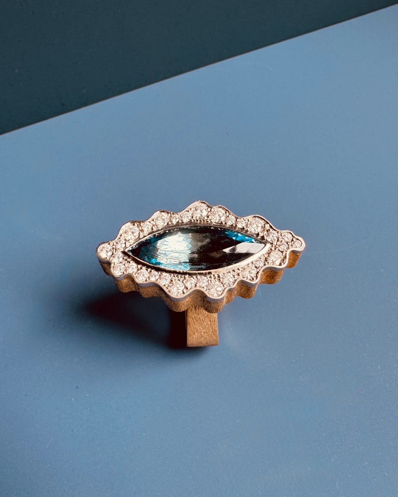 GRIMA, Aquamarine Ring, 2025