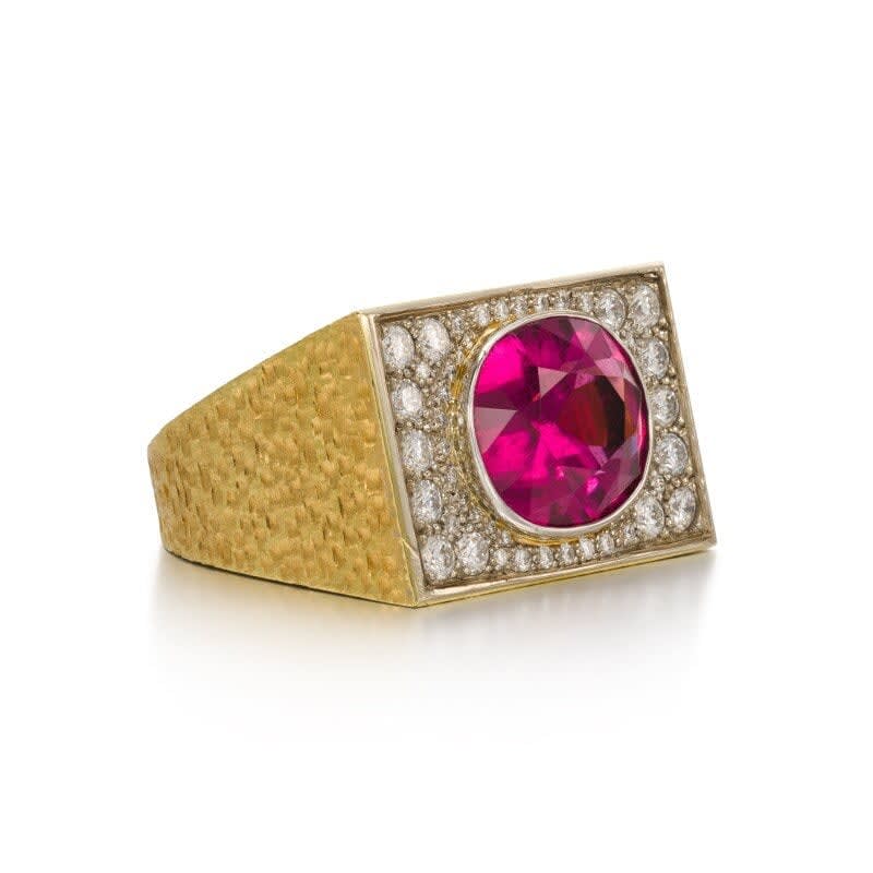 GRIMA, Tourmaline Ring, 2019