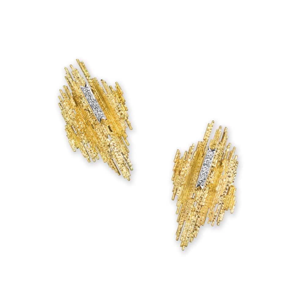 GRIMA, Textured Wire Earrings, 2022