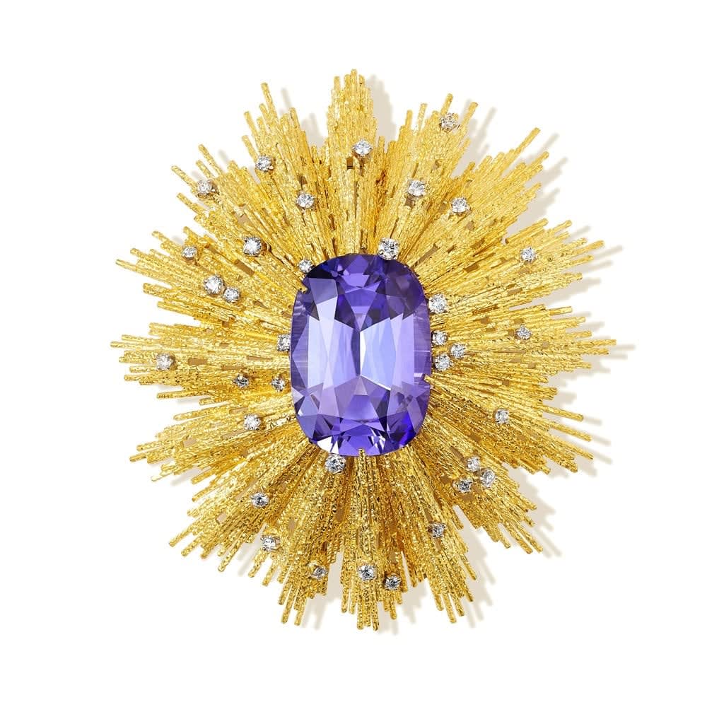 GRIMA, Tanzanite Brooch-Pendant, 2018