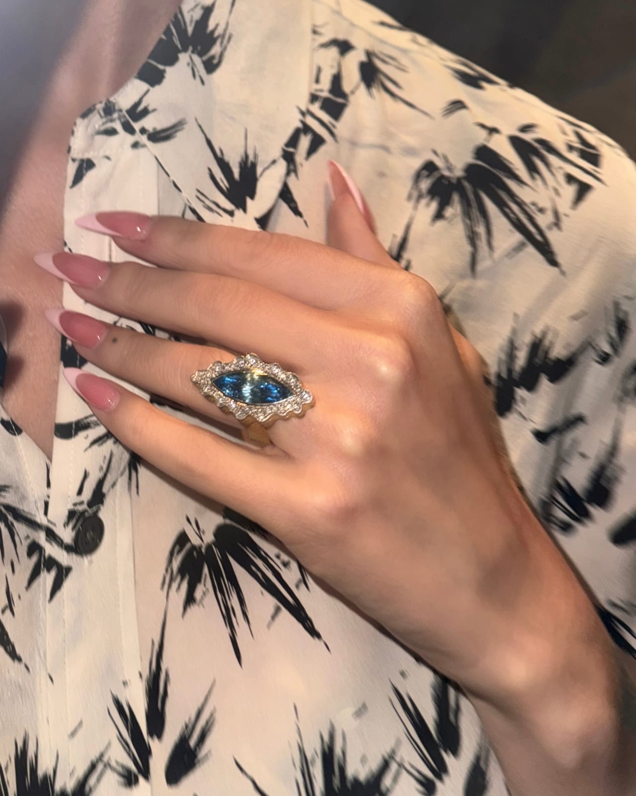 GRIMA, Aquamarine Ring, 2025
