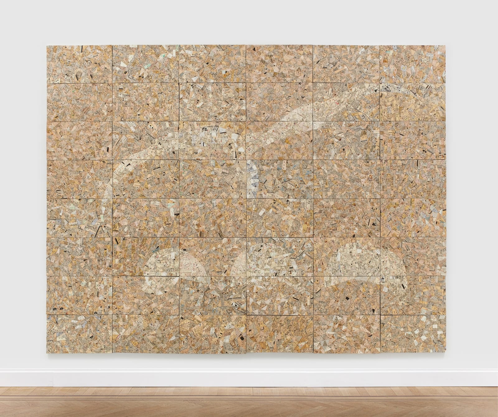 Elias Sime, Tightrope: Noiseless 21, 2019