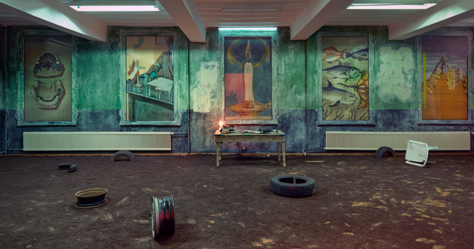 Arturo Kameya, There were no noises outside. There was no shadow on the wall., 2024