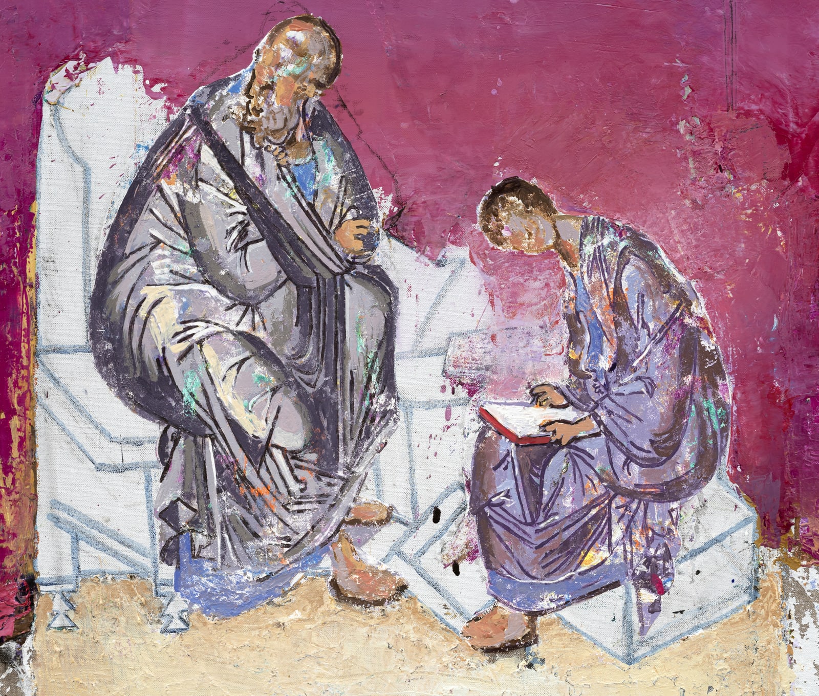 Matthias Weischer, Disciple 1, 2020