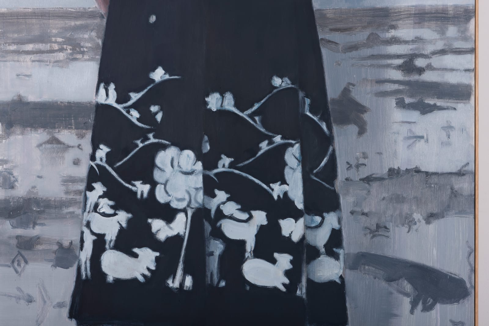 Alex van Warmerdam, Vrouw met opgestoken haar (Woman with her hair done up), 2021