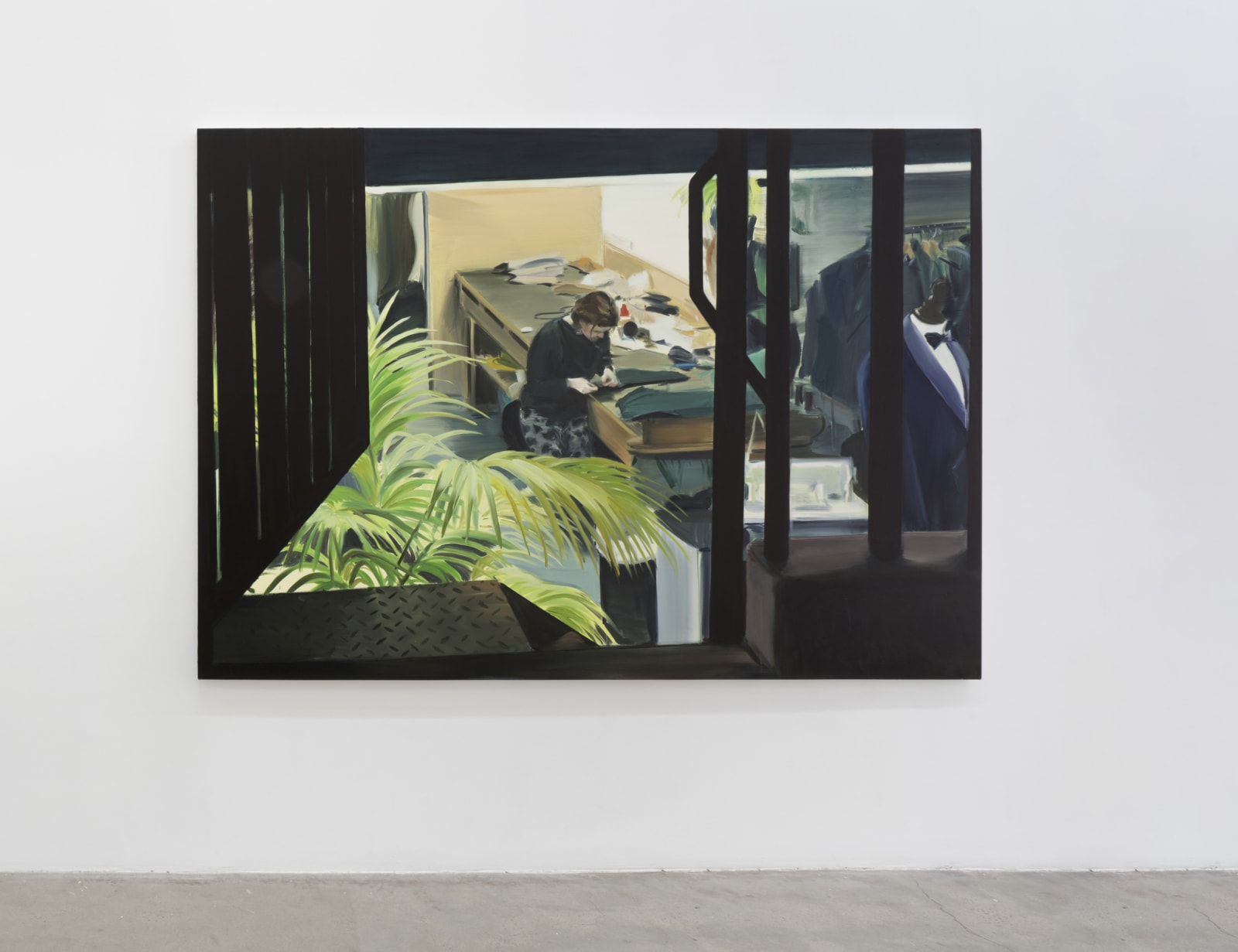 Caroline Walker, Pattern Cutting, 2018