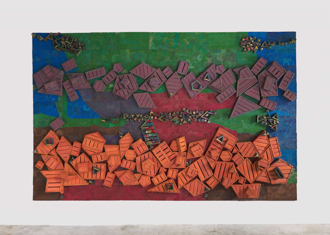 Elias Sime, Tightrope: Dichotomy 5, 2023-2024