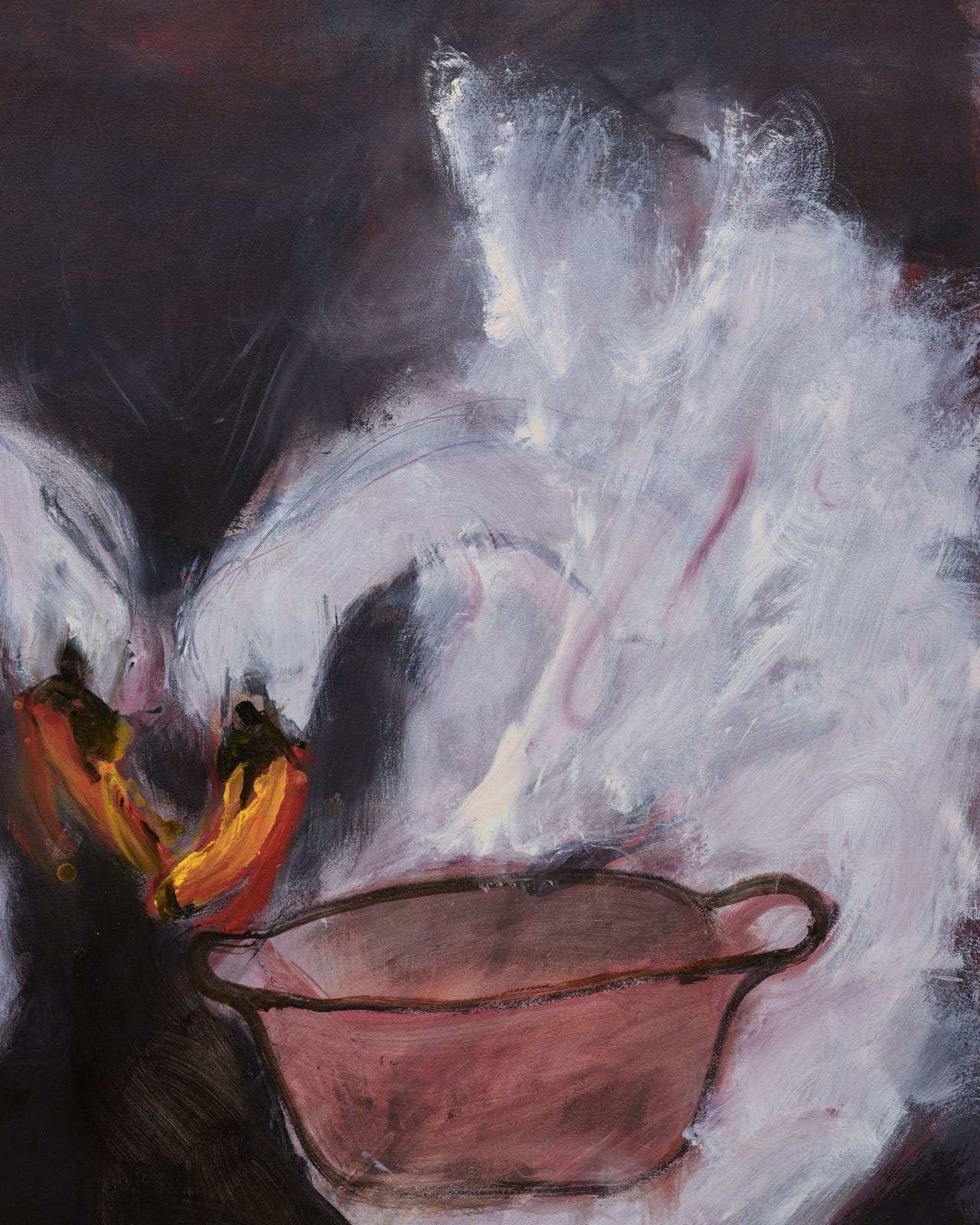 Rosalind Nashashibi, Swans and Pots (two), 2024