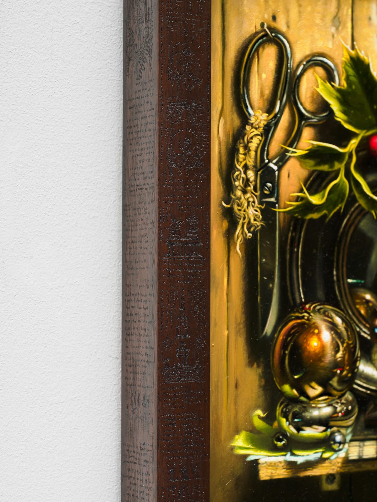 Stephen Appleby-Barr, Chloe Wise in Mirror with Self-Reflection, 2025