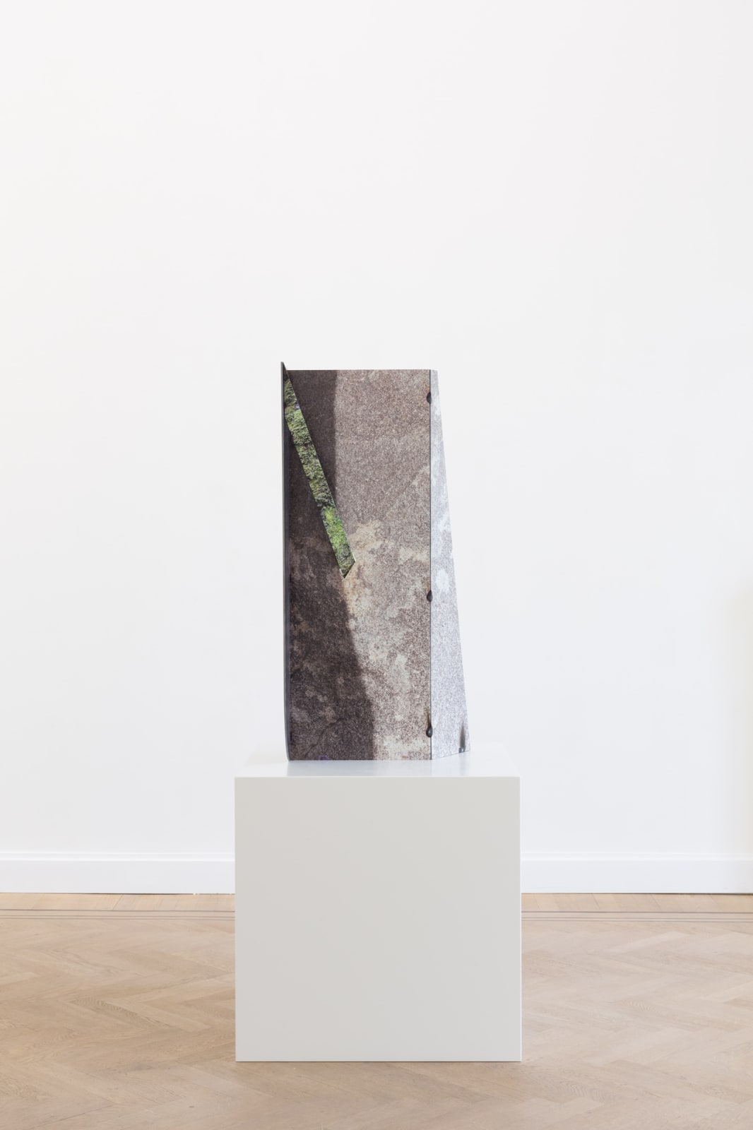 Letha Wilson, Joshua Tree Granite Pierced Steel, 2019