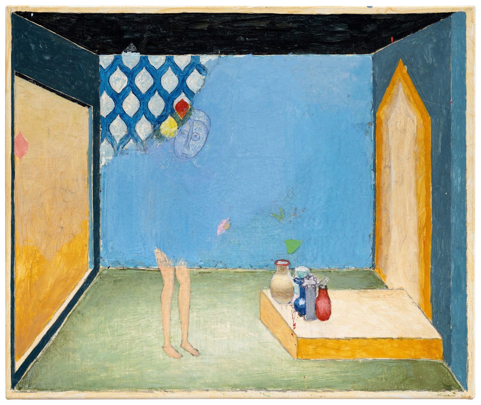 Matthias Weischer, Graffiti, 2023-2024