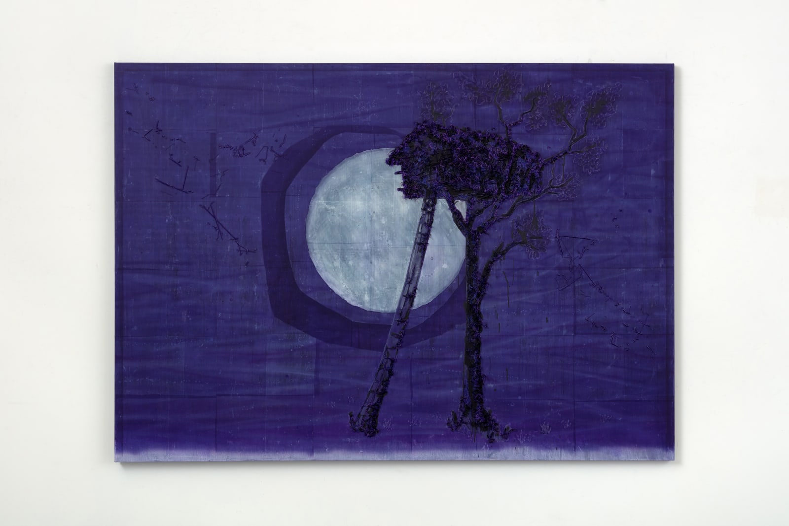 Michael Raedecker, stage, 2019