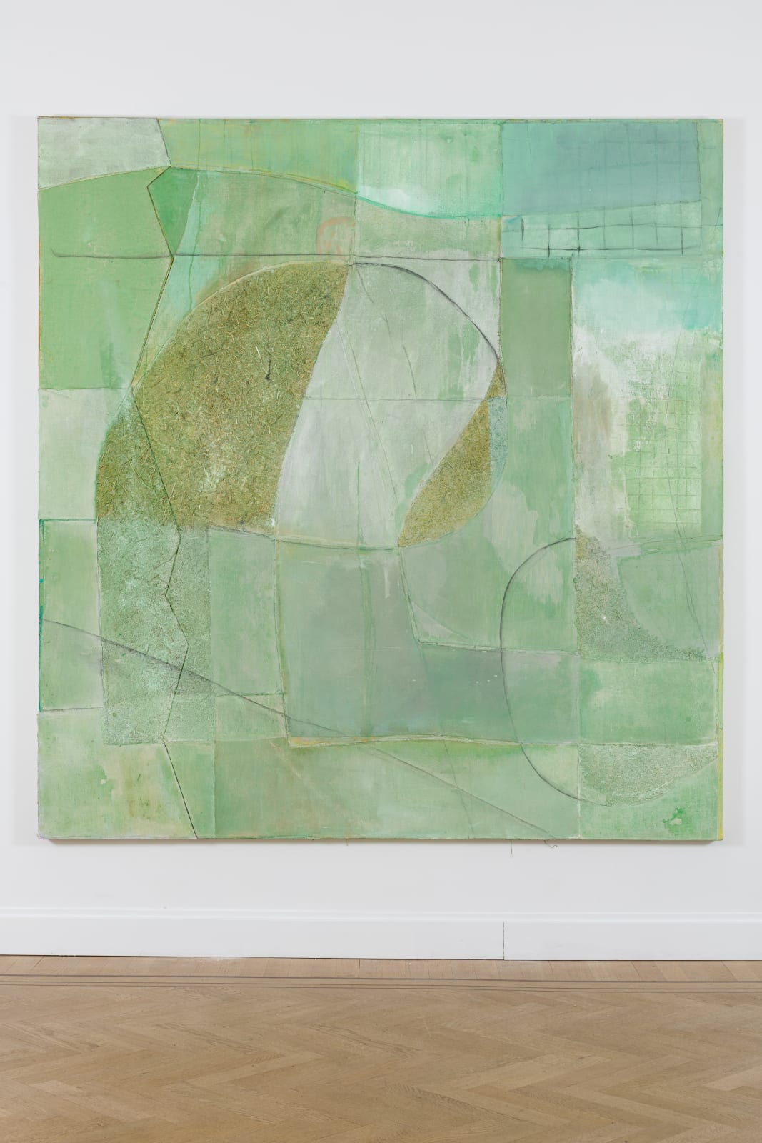 Volker Hüller, Don't walk on the grass, 2021