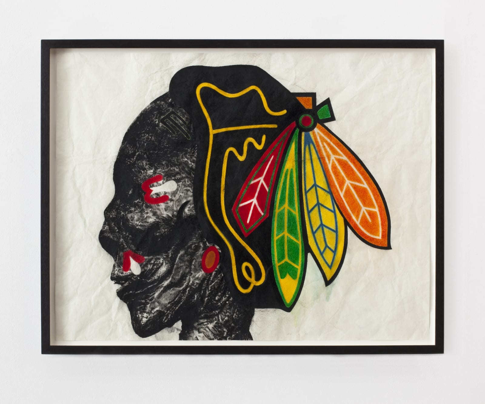 Adam Helms, Untitled (Black Hawks), 2011