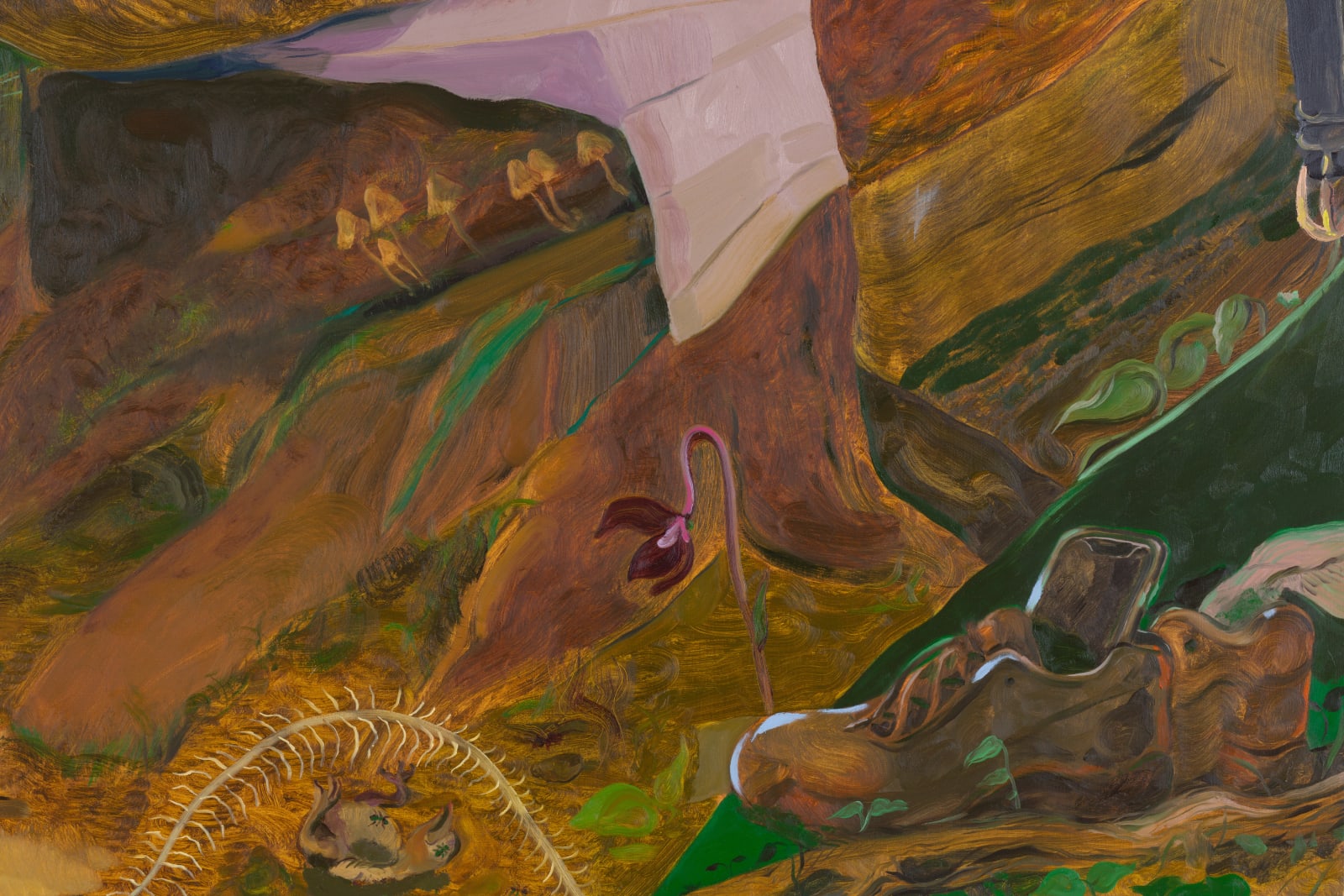 Anthony Cudahy, Eveningdawn (Reverse Pareidoliac Figure), 2022