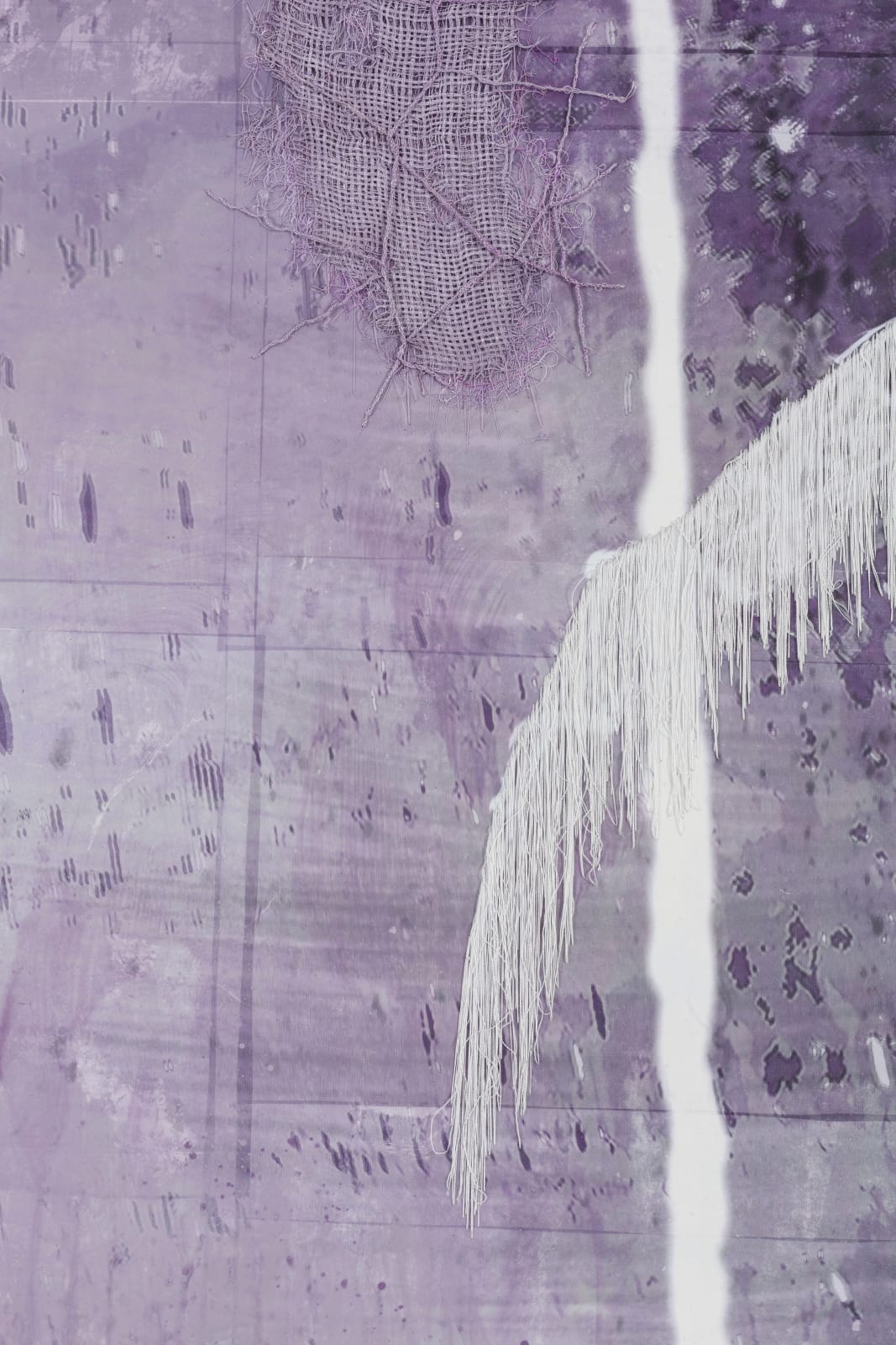 Michael Raedecker, stray, 2020