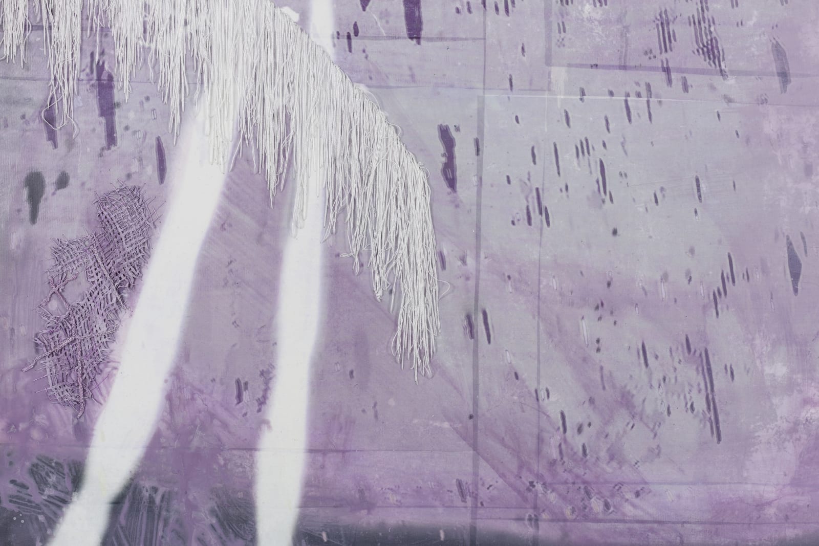 Michael Raedecker, stray, 2020