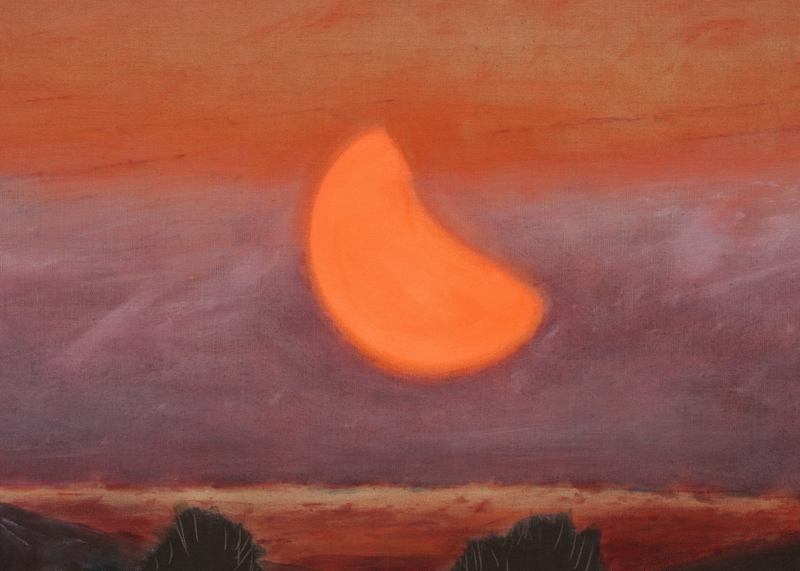 Robert Zandvliet, Tangerine Moon, 2024