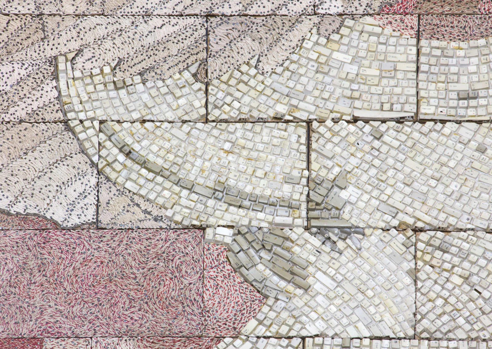 Elias Sime, Tightrope: I Want to Slow Down and Think, 2017