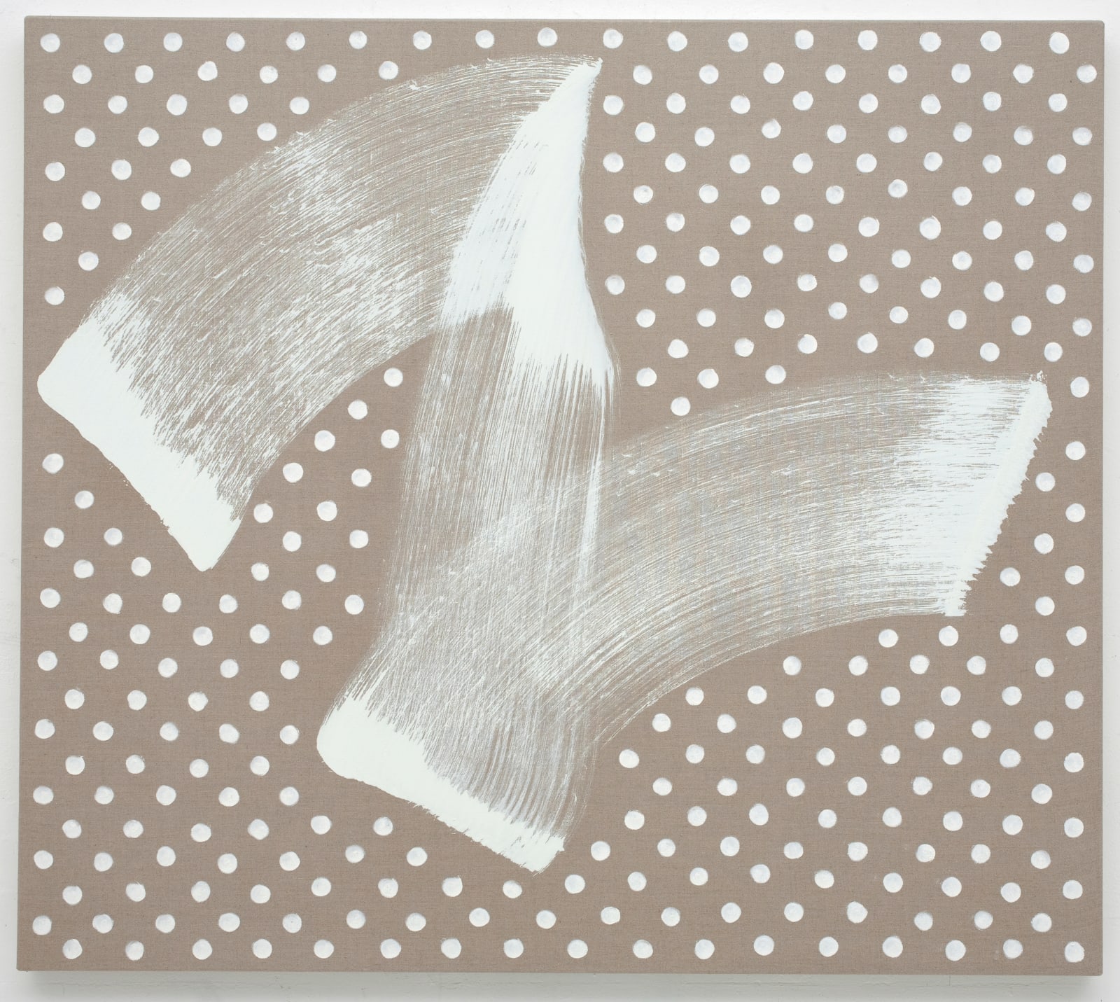 Robert Zandvliet, White Brushstroke, 2010