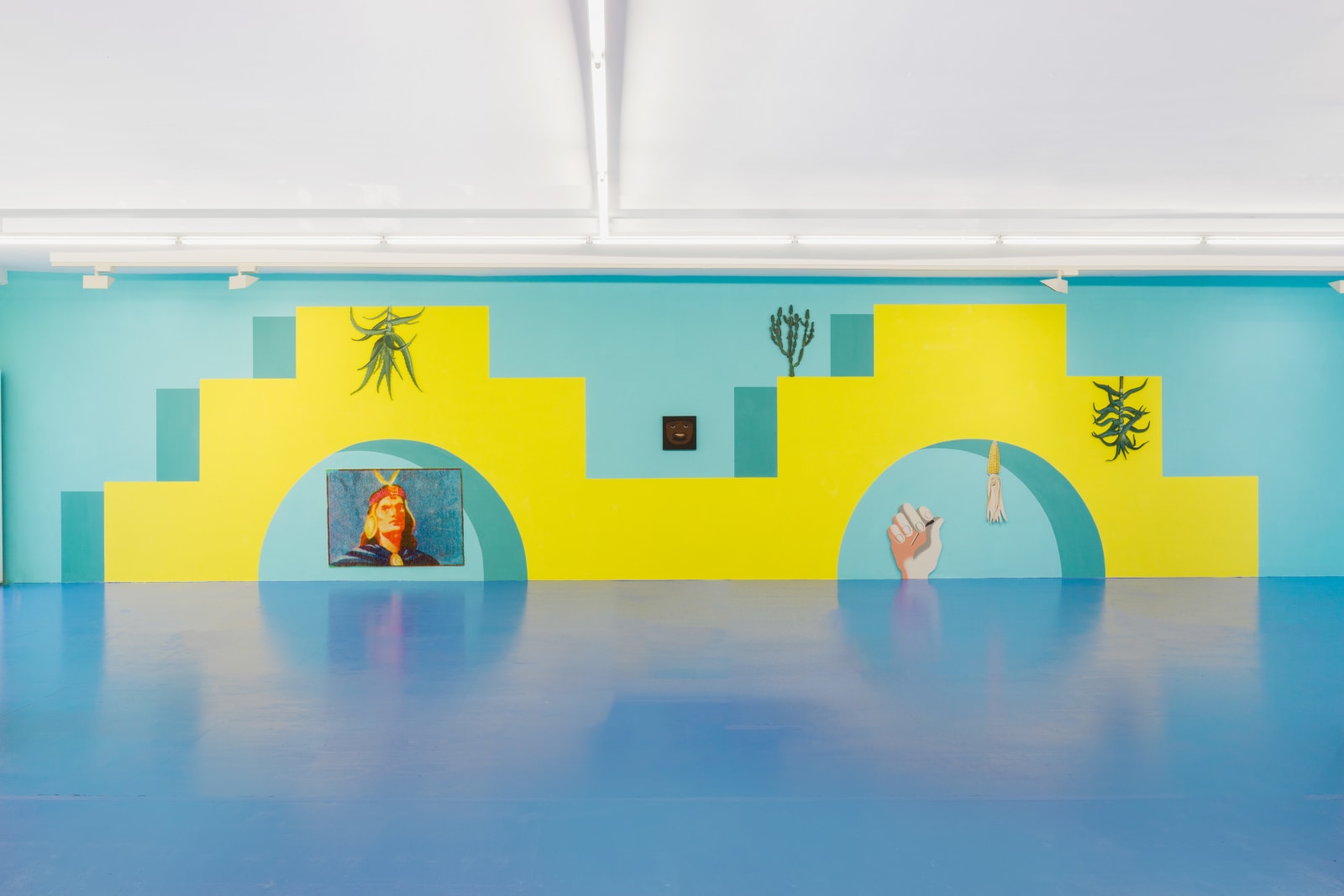 Claudia Martínez Garay, untitled (mural), 2019