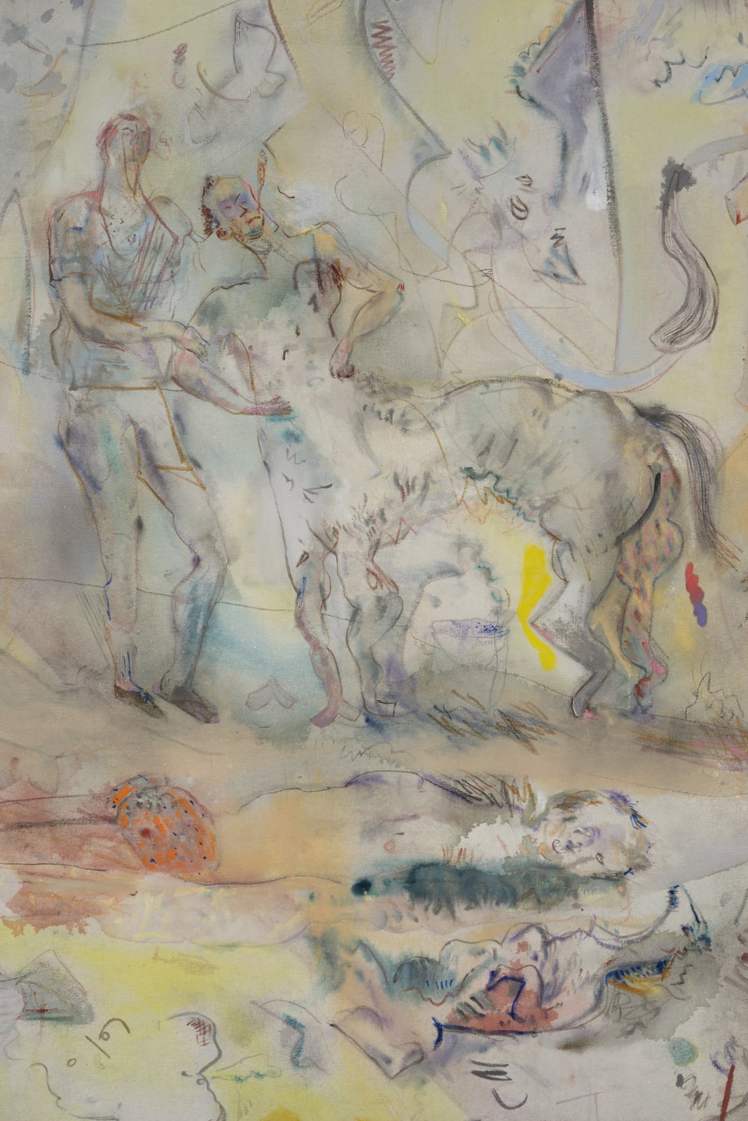 Volker Hüller, Sunday 11:20 am [detail], 2019