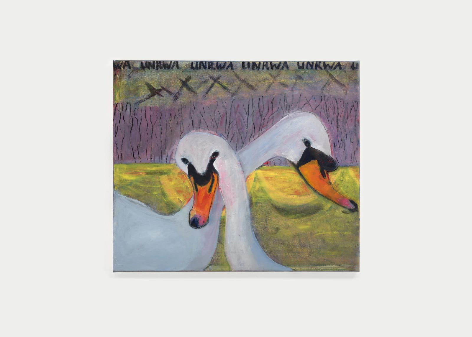 Rosalind Nashashibi, Special Cloth for a UN worker, 2024