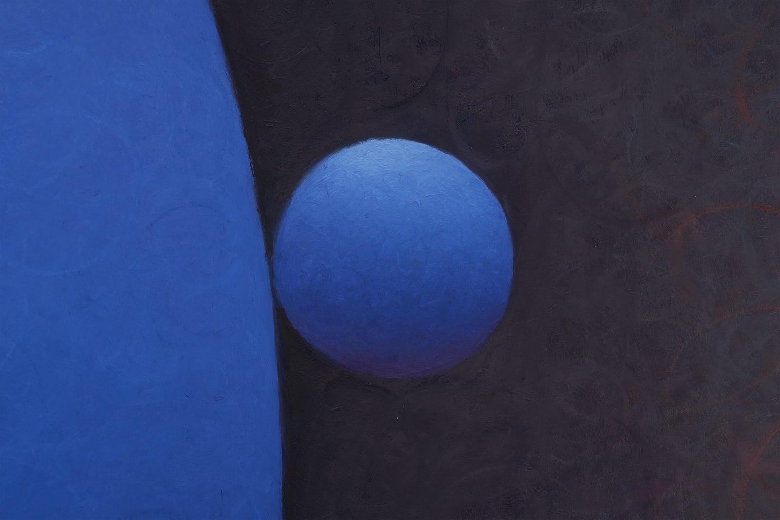 Loie Hollowell, Boob Wheel in blue and yellow, 2020