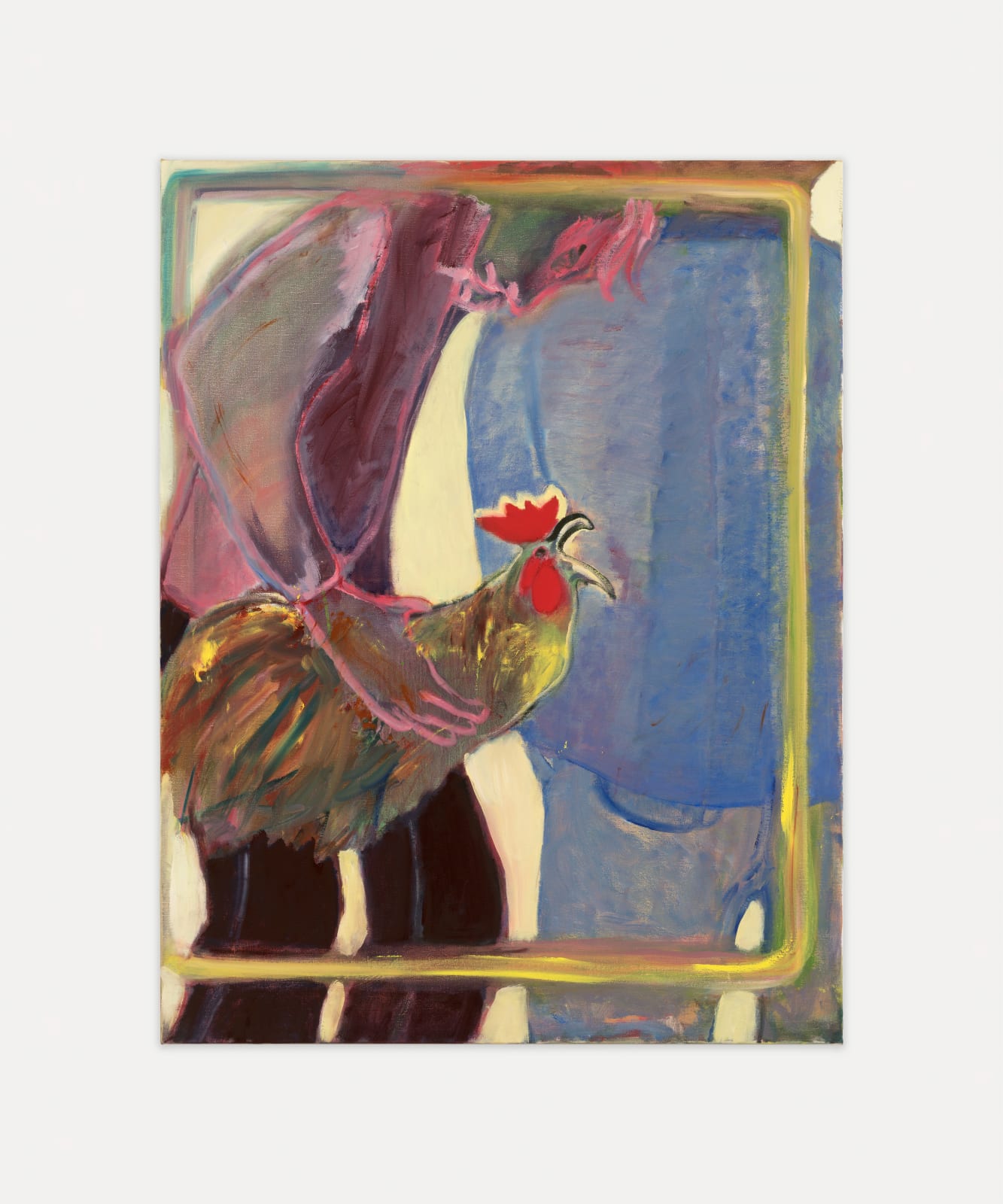 Rosalind Nashashibi, Cockerel Caught, 2024