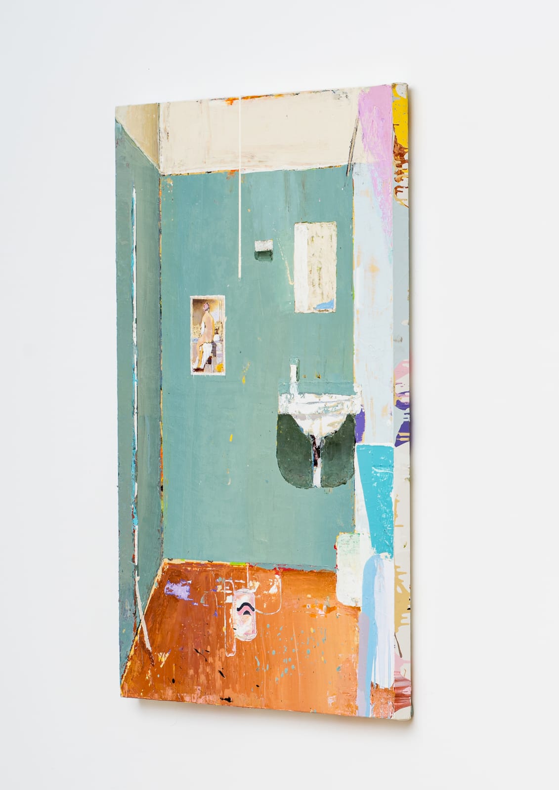 Matthias Weischer, Im Bade (2), 2021