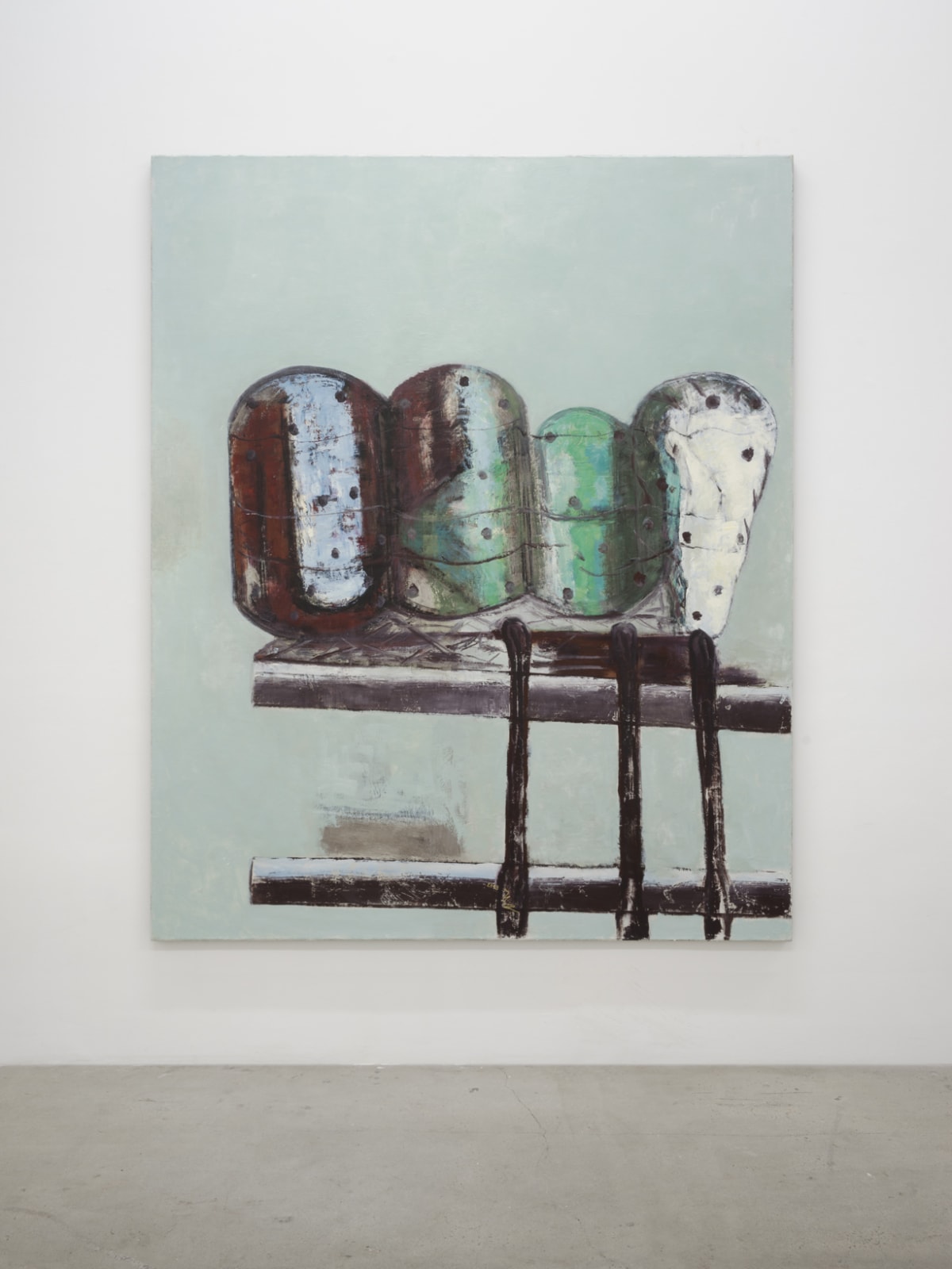 Miguel Ybáñez, Carcasas que protejen el desvanecerse, 2018