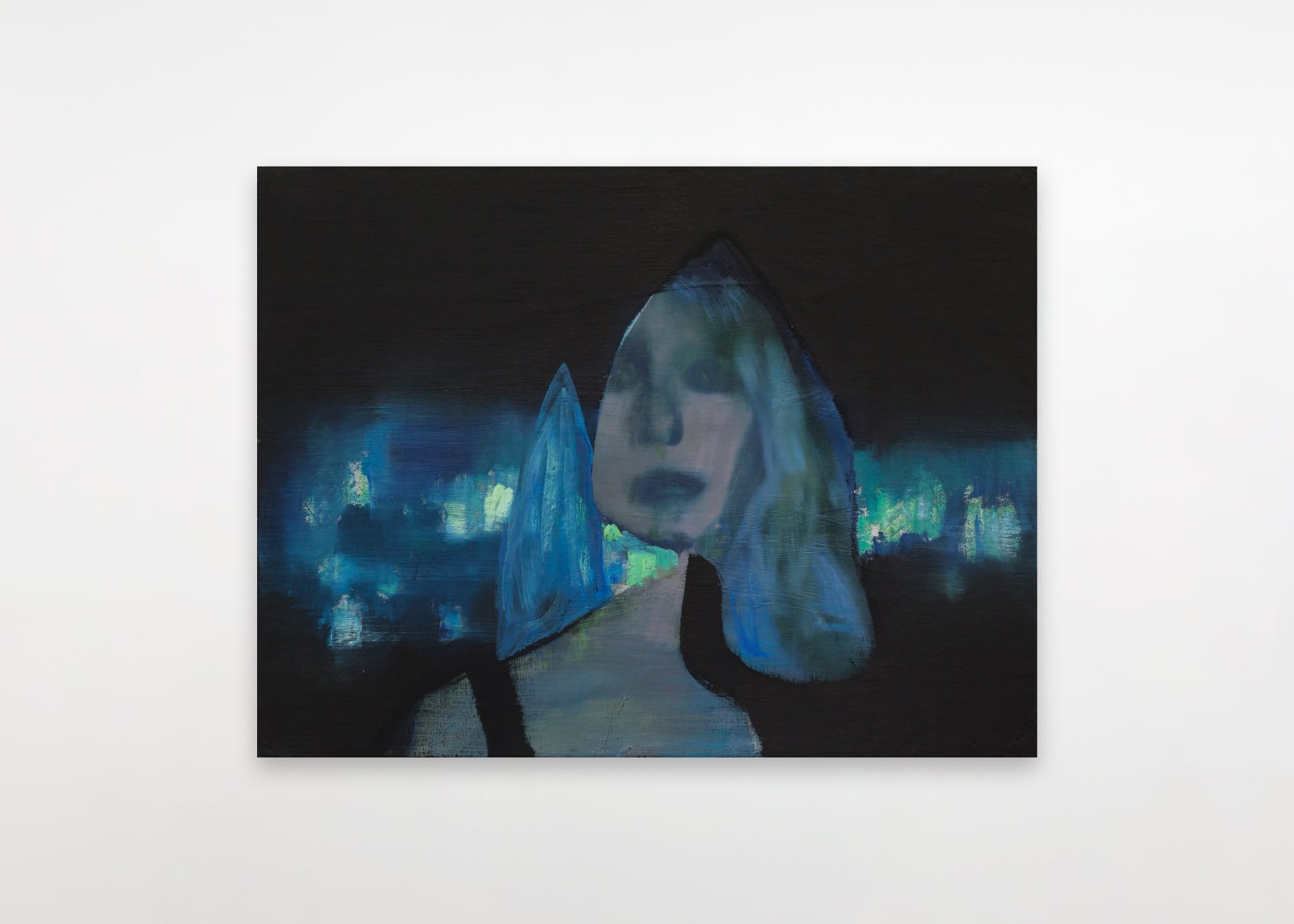Jonathan Wateridge, Night Lights, 2024