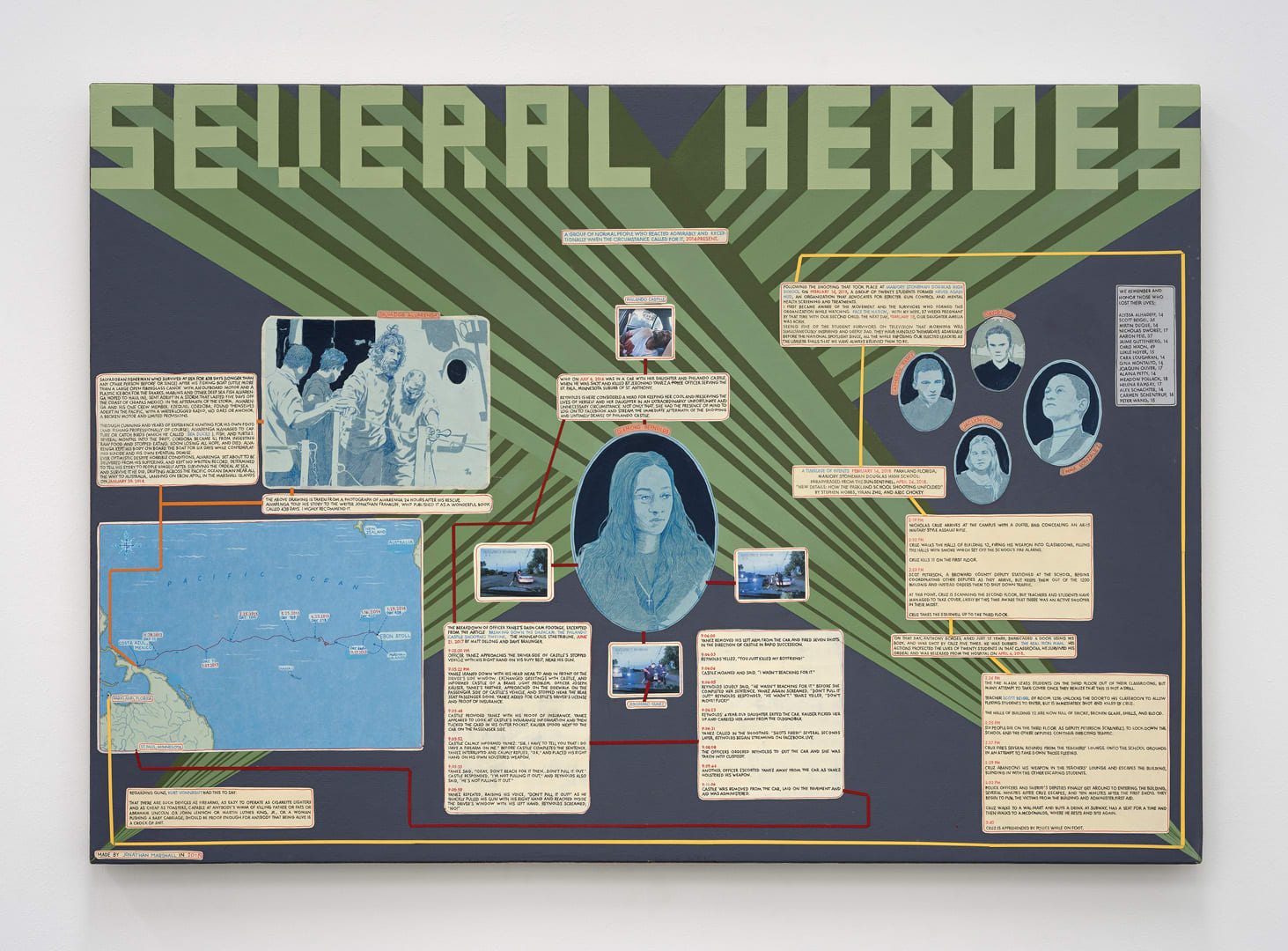 Jonathan Marshall, Several Heroes, 2018