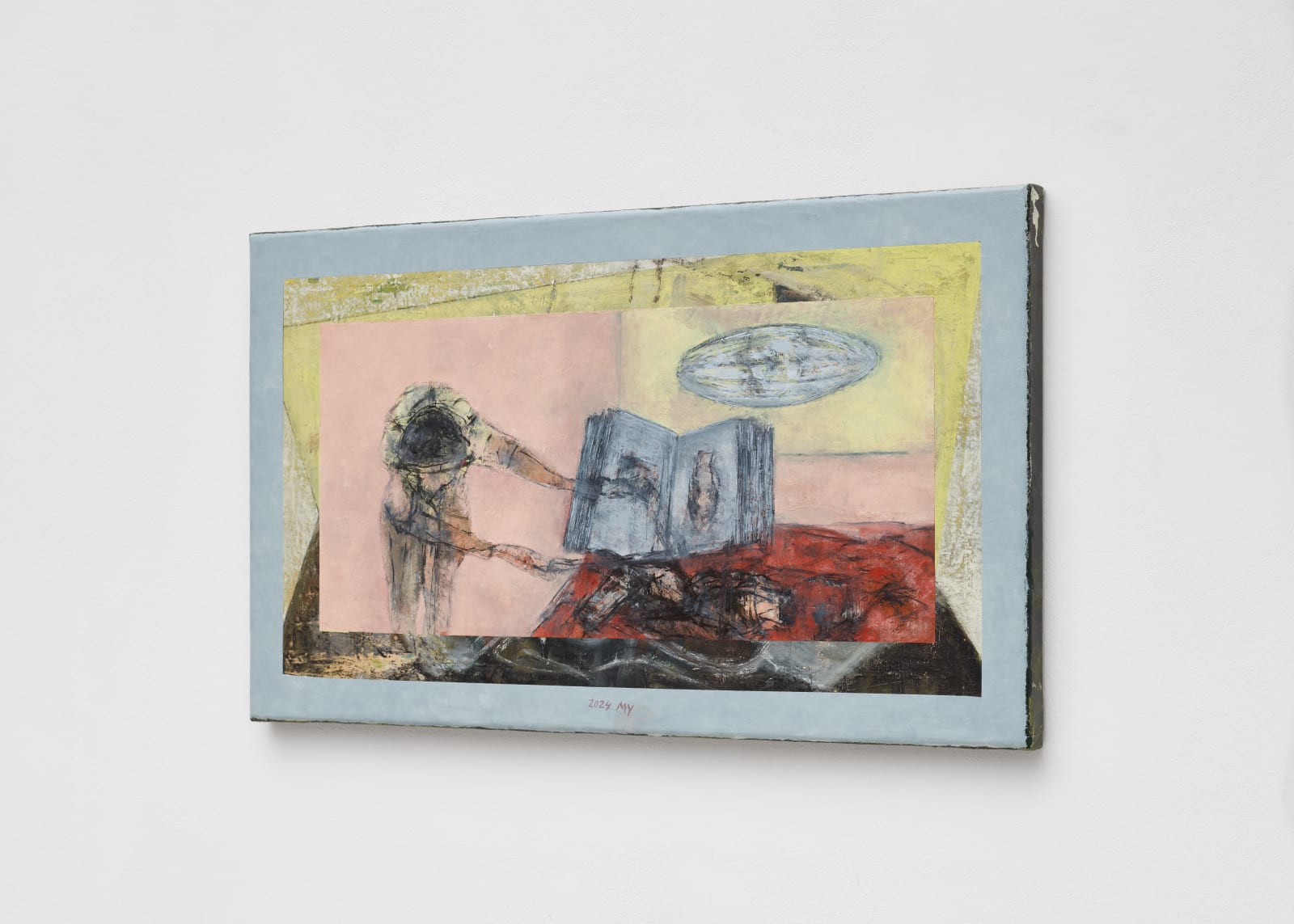 Miguel Ybáñez, Luz paralela qua limita su silencio, 2024