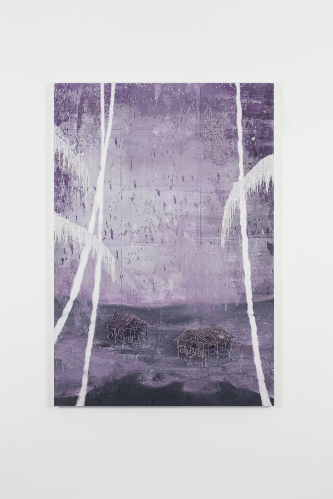 Michael Raedecker, stray, 2020