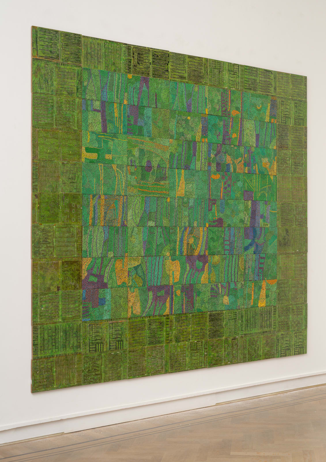 Elias Sime, TIGHTROPE: Behind the Processor #5, 2023