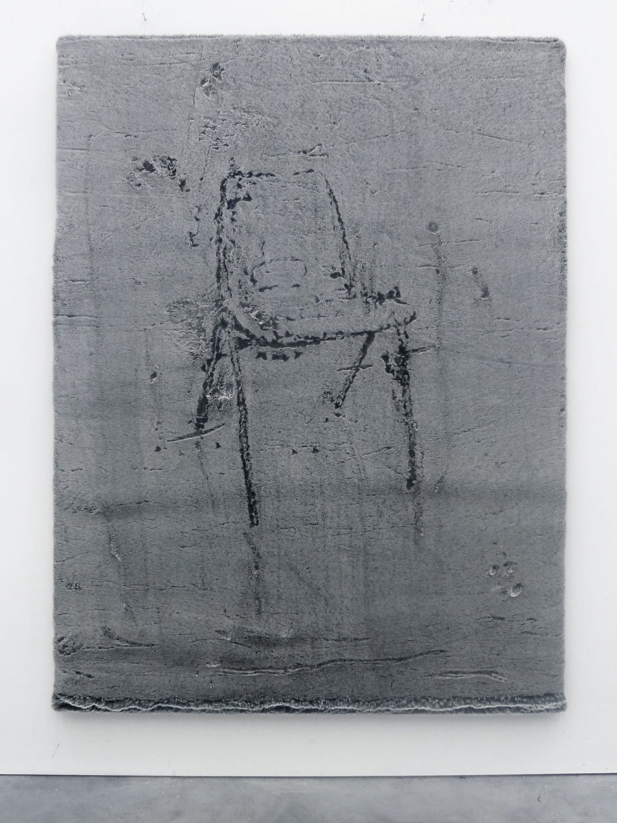 Michael Raedecker, push, 2016