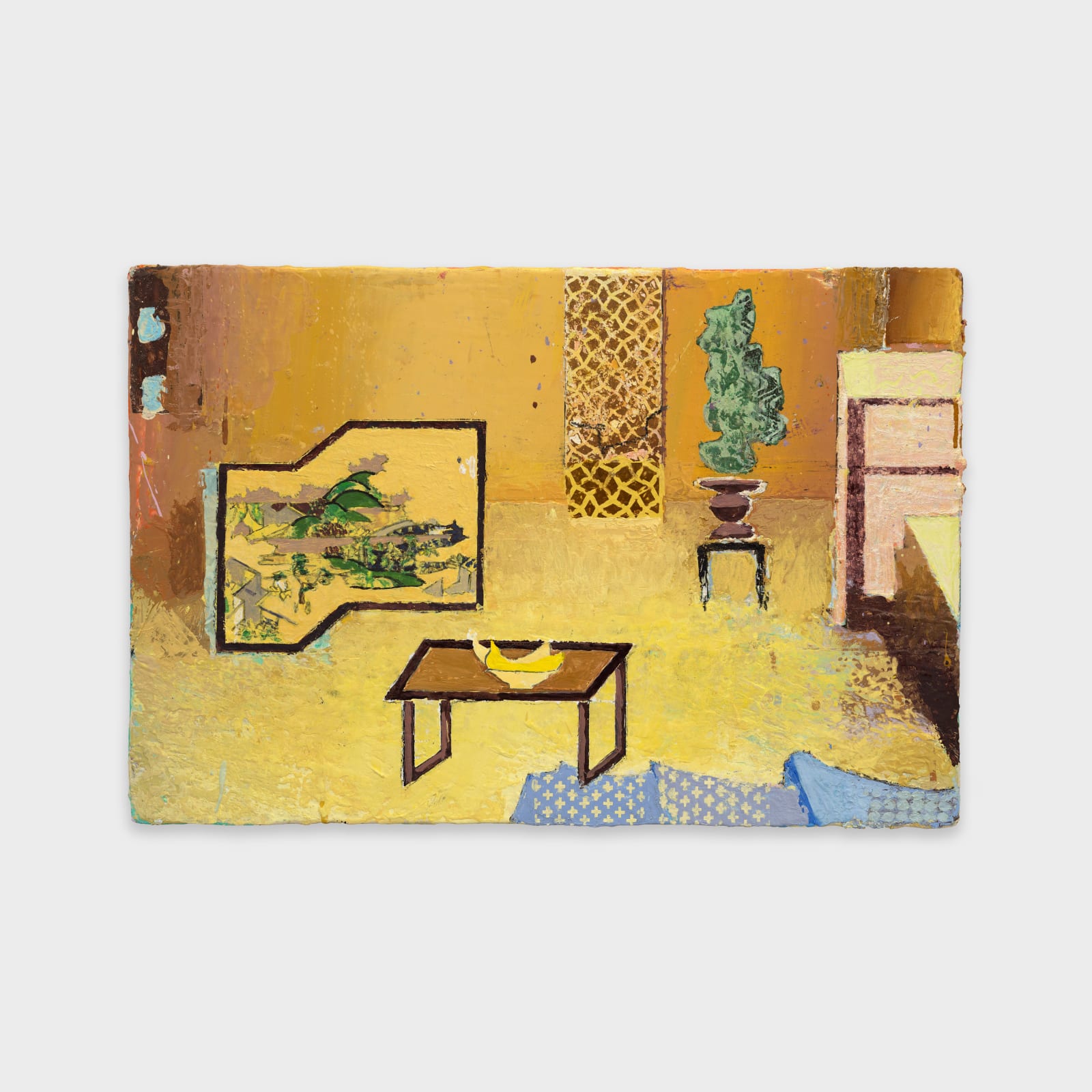 Matthias Weischer, Wandschirm 1, 2025