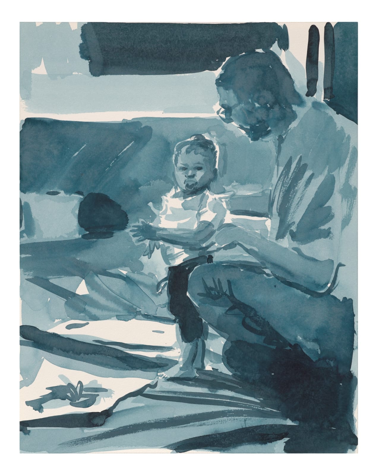 Caroline Walker, Laurie at Messy Play, 2024