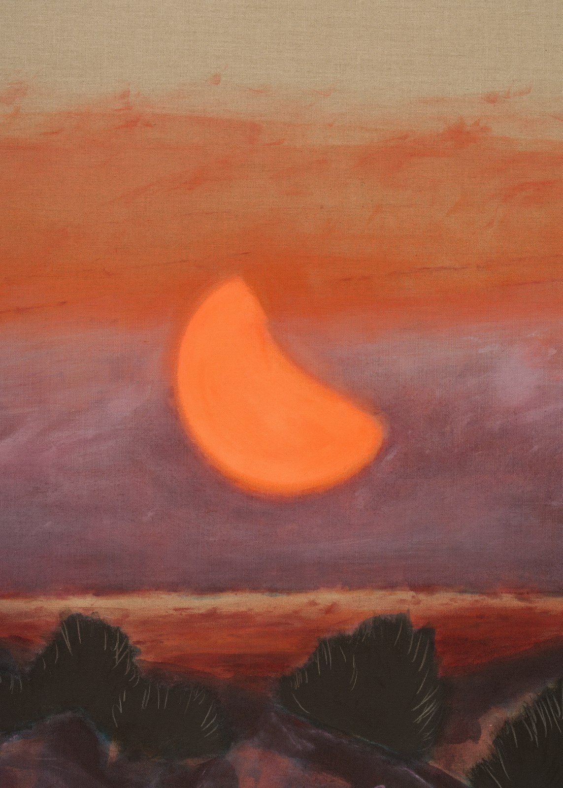 Robert Zandvliet, Tangerine Moon, 2024